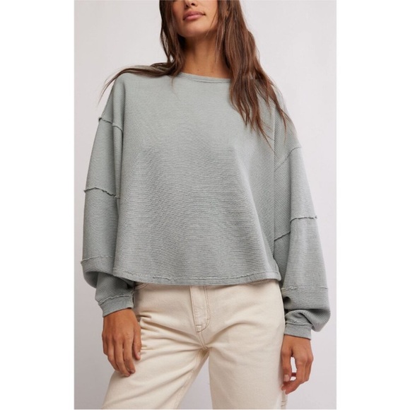 Free People Tops - NWT Free People We The Free Total Eclipse Tee- Cold Winter- XS